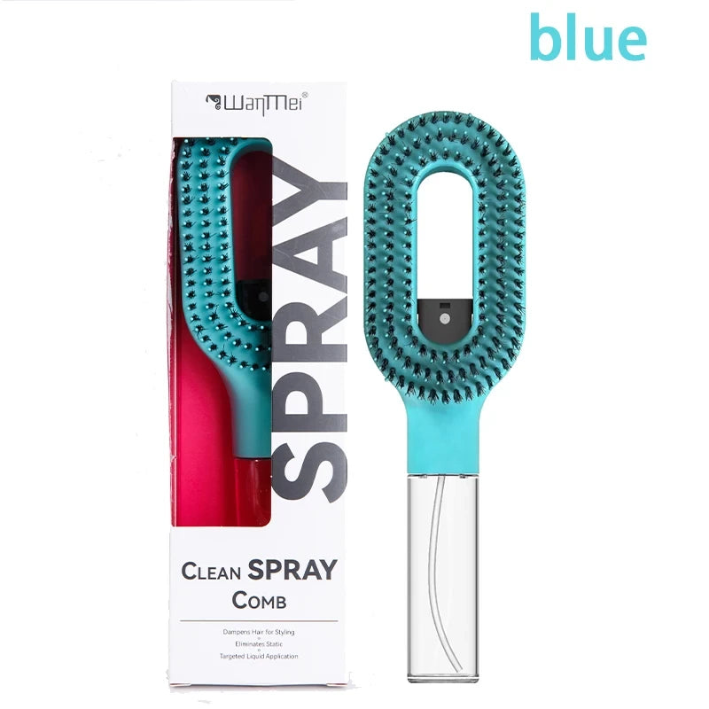 2-in-1 Detangling Mist Hair Brush