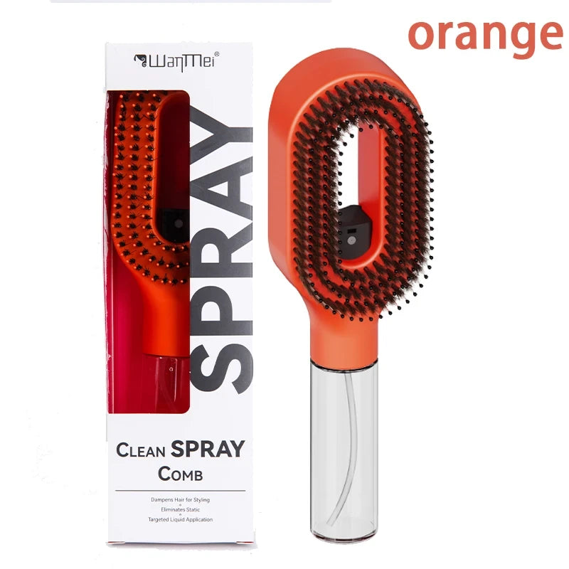 2-in-1 Detangling Mist Hair Brush