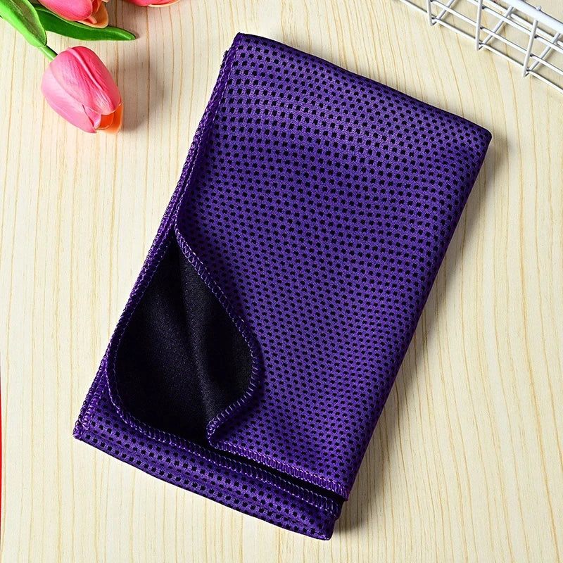 Dot Print Cooling Fitness Towel