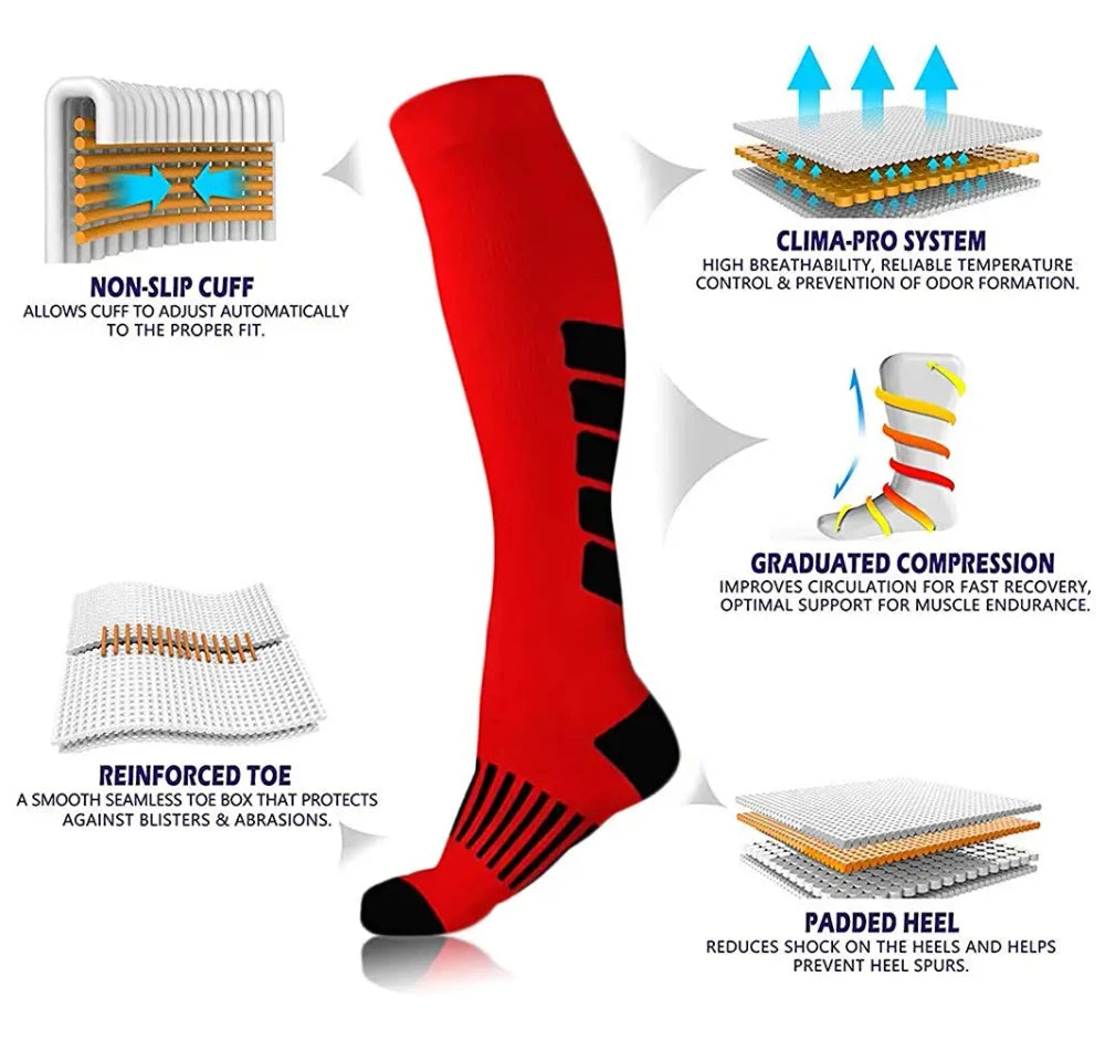 Supportive Compression Nursing Socks