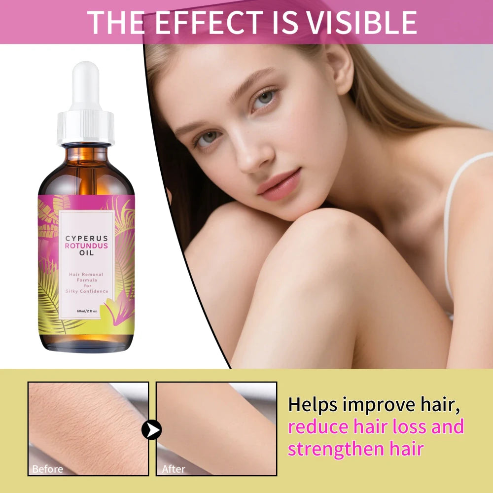 Natural Hair Growth Inhibitor Oil