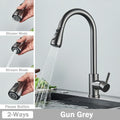 Flexible Pull-Out Kitchen Faucet