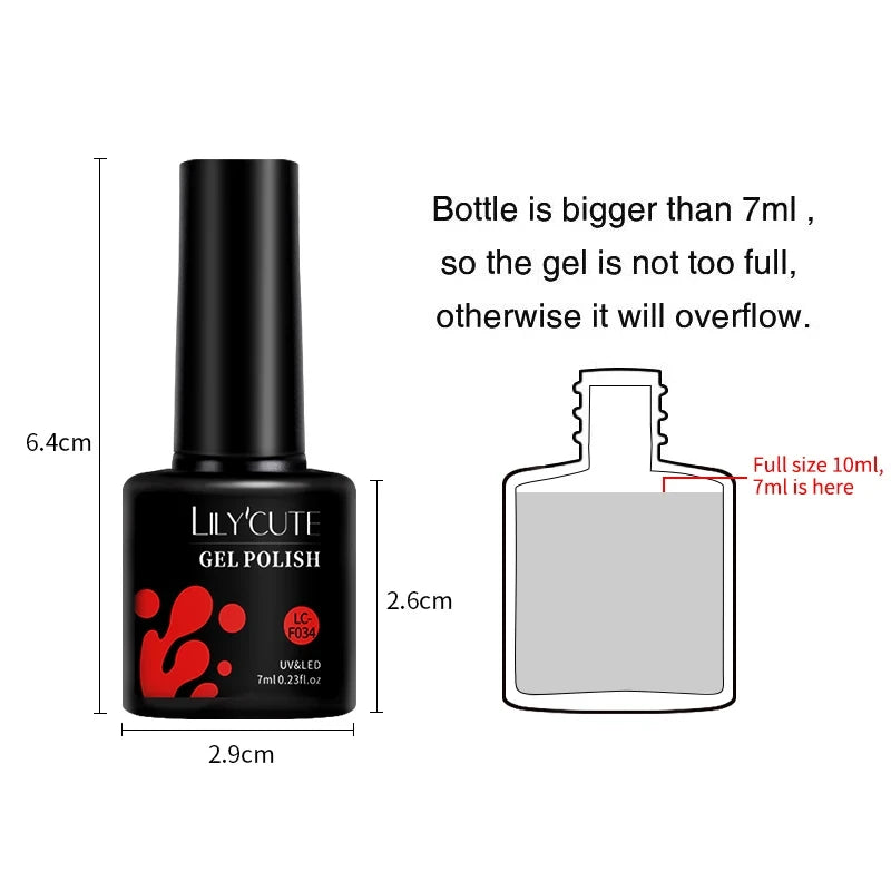 LILYCUTE Soak Off Gel Polish