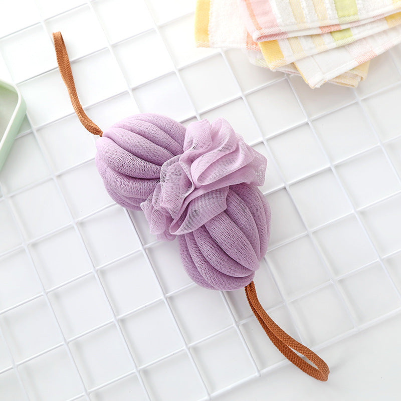 Japanese Luxe Bath Towel & Scrub Ball