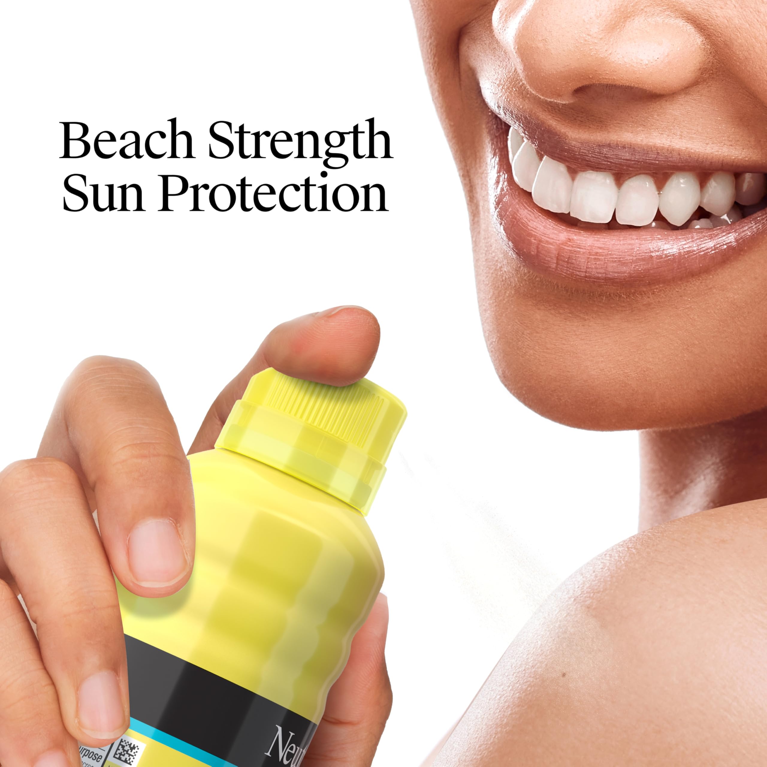 Neutrogena Beach Defense Sunscreen Spray SPF 70 Broad Spectrum UVA UVB Protection Lightweight Water Resistant up to 80 Minutes Beach-Strength Sun Protection for Whole Family, 6.5 oz