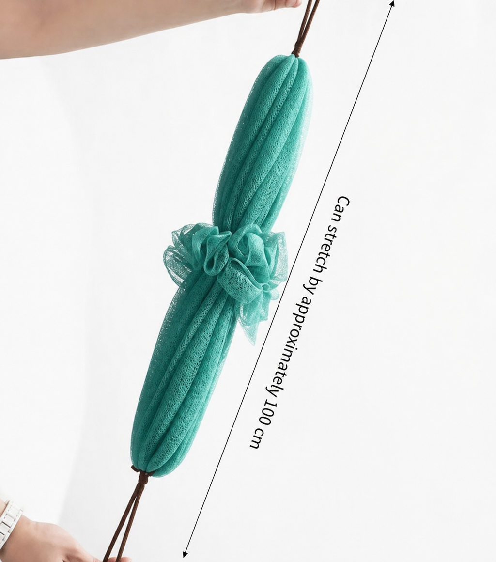Japanese Luxe Bath Towel & Scrub Ball